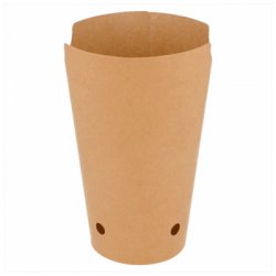 Caixa Cartolina Kraft 08.5x14cm Batatas Fritas 480ml 50un 6621288