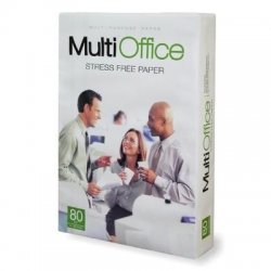 PAPEL A4 80GR RESMA MULTIOFFICE. Palete de 360 resmas, 72 caixas. Cliente tem que ter condições de descarga. Não abrimos a pale