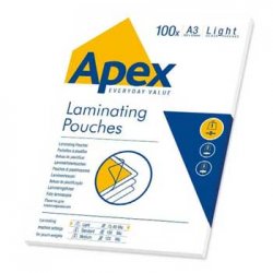 Bolsas de Plastificar A3 303x426mm 75mic 100un 1002006