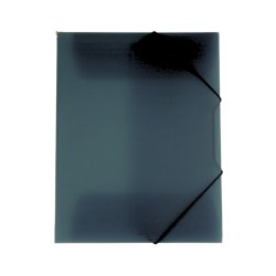 Pasta Plástico c/Elásticos A4 Preto 1008089