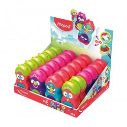 Afia Lápis 1 Boca c/Depósito+Borracha Maped Sortido 1un 11049131