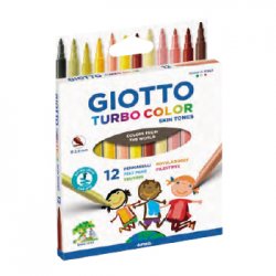 Marcador Feltro 012un Giotto Turbo Color Skin Tones 130526900