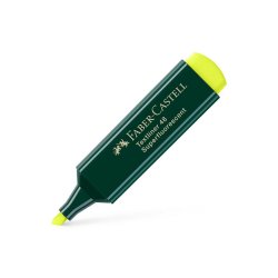 Marcador Fluorescente Faber Textliner 48 Amarelo 10un 133154807