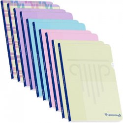 Caderno Agrafado A4 Pautado PP Ambar Sortido Pastel 48Fl 1un 173300040121