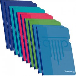 Caderno Agrafado A4 Quadric PP Ambar Sortido Pastel 48Fl 1un 173300170221