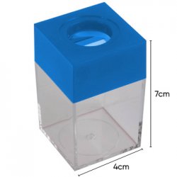 Porta Clips Magnético Quadrado Azul 577Z28175