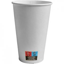 Copos 355ml Papel 12oz Branco 50un 6611062