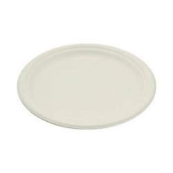 Pratos 18cm Sobremesa Cana de Açucar Cor Natural 50un 6621156