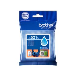 Tinteiro Brother LC521C Azul 500 Pág. BROLC521C
