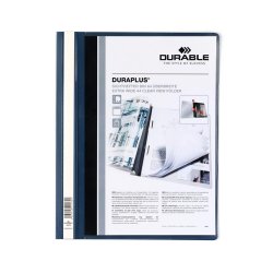 Classificador Capa Transparente Azul A4+ Durable Duraplus 1151031