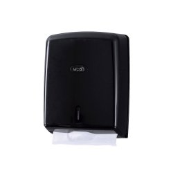 Dispensador Toalhas Mão Zig-Zag Preto 68237600