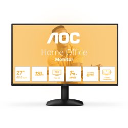 27B31H AOC 27B31H - Monitor LED - 27" - 1920 x 1080 Full HD (1080p) @ 120 Hz - IPS - 300 cd/m² - 1500:1 - 1 ms - HDMI, VGA - pr
