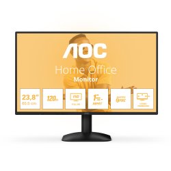 24B31H AOC 24B31H - Monitor LED - 24" (23.8" visível) - 1920 x 1080 Full HD (1080p) @ 120 Hz - IPS - 300 cd/m² - 1500:1 - 1 ms 