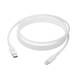 CB10CLWH7156 dbramante1928 re-charge - Cabo Lightning - USB-C macho para Lightning macho - 2 m - branco