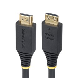 HDMI2-CABLE-GRIP-50C StarTech.com - High Speed - cabo HDMI - HDMI macho para HDMI macho - 50 cm - blindado - preto - sem halogé