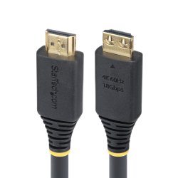 HDMI2-CABLE-GRIP-7M StarTech.com - High Speed - cabo HDMI - HDMI macho para HDMI macho - 7 m - blindado - preto - sem halogéneo