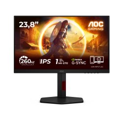 24G4ZR AOC Gaming 24G4ZR - Monitor LED - gaming - 24" (23.8" visível) - 1920 x 1080 Full HD (1080p) @ 240 Hz - Fast IPS - 1000: