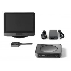 R9461811EU Barco ClickShare Hub Core - Modular video conferencing room system - com ClickShare Control Panel - power adapter in