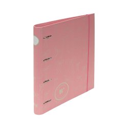 Dossier A4 LACES Rosa c/Recarga Pautado + Separadores 1un 170129212