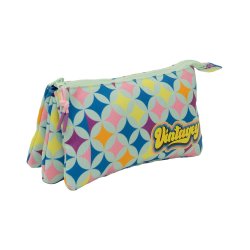 Estojo Triplo 22,5x11,5x2cm VINTAGEY Sparks 170132335