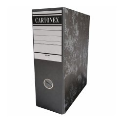 Pasta Arq. A5 (Alto) L/80mm 250x220 Marmoreado Preto 170200-O/A