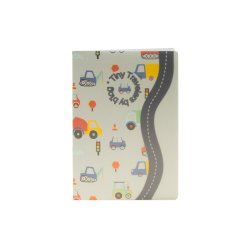 Caderno Agrafado A5 Quadriculado PP PLAY ME Cars 48Fls 1un 173128130