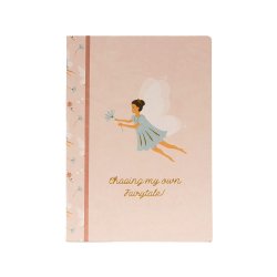 Caderno Agrafado A4 Pautado FAIRIES Rose 48Fls 1un 173128611