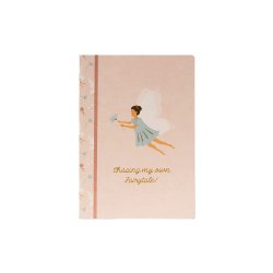 Caderno Agrafado A5 Pautado FAIRIES Rose 48Fls 1un 173128673