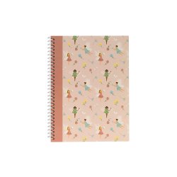 Caderno Espiral A5 Quadriculado FAIRIES Tale 80Fls 1un 173128819