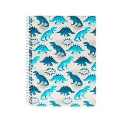 Caderno Espiral A4 Quadriculado DINO 80Fls 1un 173129014