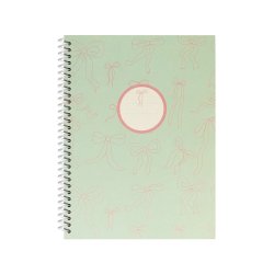 Caderno Espiral A4 Quadriculado LACES Verde 80Fls 1un 173129403