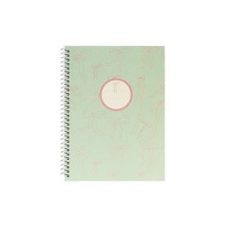 Caderno Espiral A5 Pautado LACES Verde 80Fls 1un 173129434