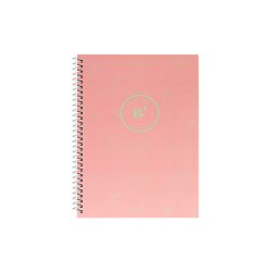 Caderno Espiral A5 Pautado LACES Rosa 80Fls 1un 173129441