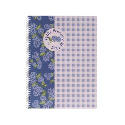 Caderno Espiral A4 Pautado PROVENCE Flower 80Fls 1un 173130416