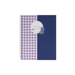 Caderno Espiral A5 Pautado PROVENCE Vichy 80Fls 1un 173130461