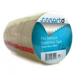 Fita Adesiva 15mmx66m Clear 1un SMD712