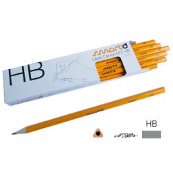 Lápis Grafite Nº2-HB Triangular SmartD Cx 12un SMD803