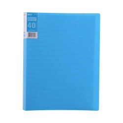 Pasta c/40 Bolsas 80 Páginas Catálogo Eagle A4 Azul 100EA9004AK/22