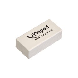 Borracha Branca 39x18,2x12,6 Maped Mini Technic 300 1un 111011300