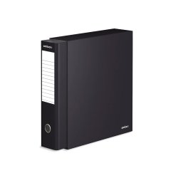 Pasta Arquivo+Cx Ambar L/L Din com calha Preto 170713010