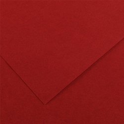 Cartolina 50x65cm Grená 185g 1 Folha Canson 17240229