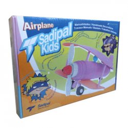 Kit Montagem Cartão Sadipal Kids Avião 1856141