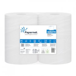 Rolo Industrial 350mx22,4cm 35g 2Fls PAPERNET Picotado 2un 6531063