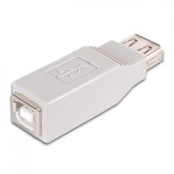 Adaptador USB-A Fêmea / USB-B Fêmea VELCW071