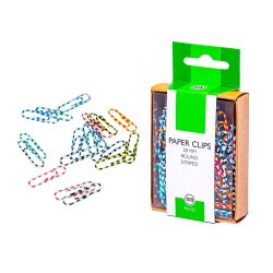 Clips N 02 28mm cx100 Coloridos 1137877