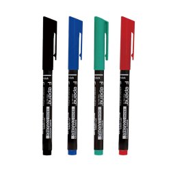 Marcador Permanente Fino Epene 2016CD 0,6mm 4 Cores 4un 1311024