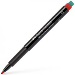 Marcador Permanente Médio Faber-Castell 0,9mm Vermelho 1un 1311091