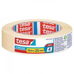 Fita Adesiva Crepe 25mmx50m Tesa Stantard 5086 156432308