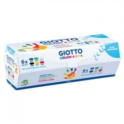 Guache Pintura Dedos 100mlx06 Giotto Dita 6 Cores 160534100