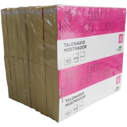 Blocos Impressos - Talões Numerados Amarelo Pack 20un 1841001